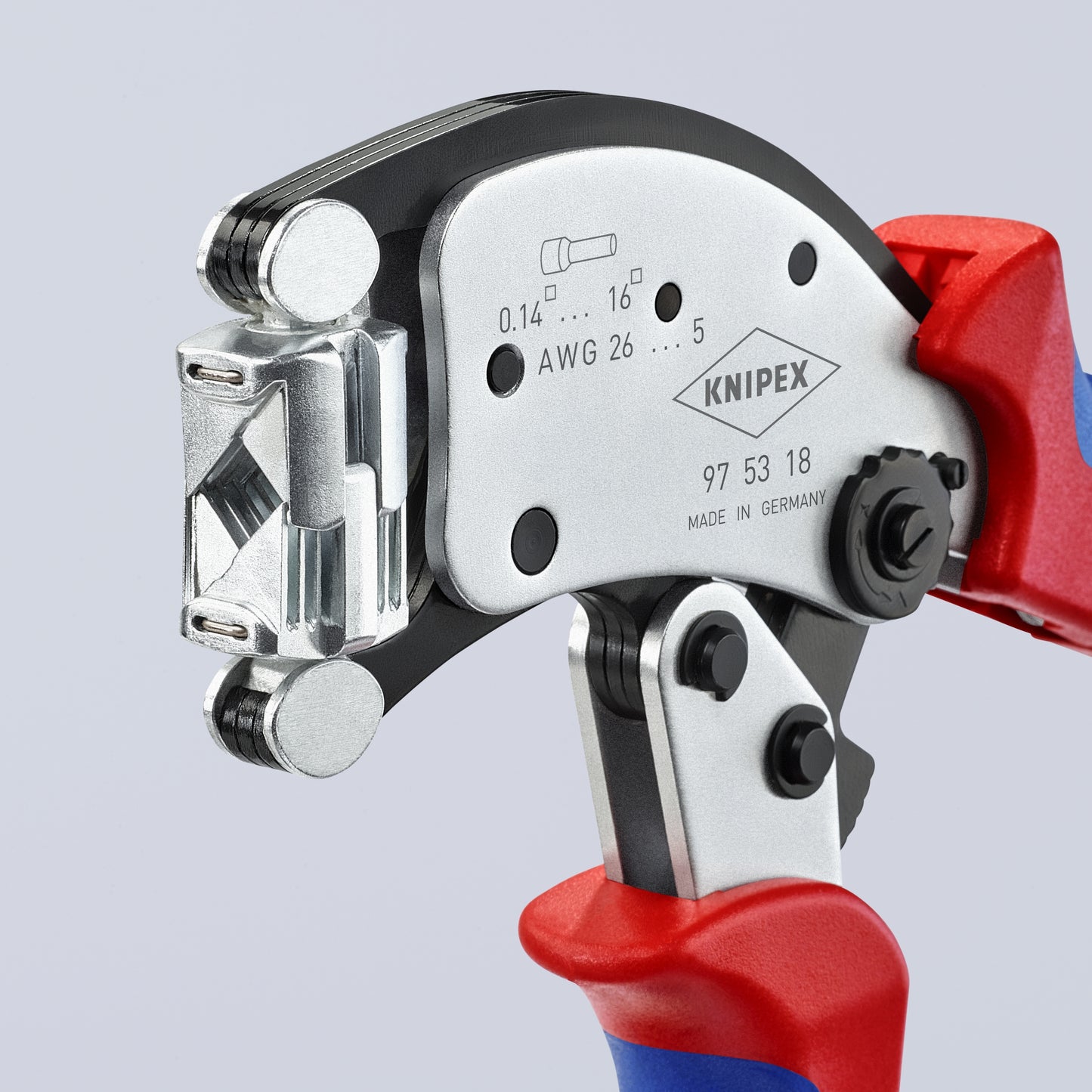Knipex 97 53 18 Twister®16 Self-Adjusting Crimping Pliers For Wire Ferrules - image 4