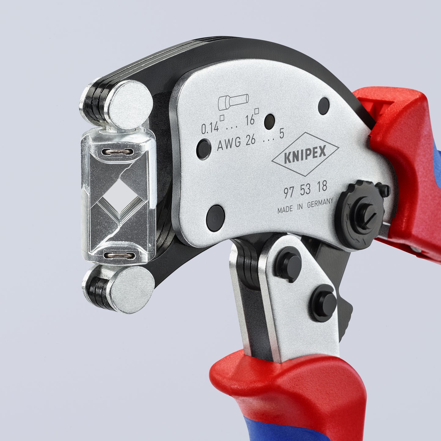 Knipex 97 53 18 Twister®16 Self-Adjusting Crimping Pliers For Wire Ferrules - image 5