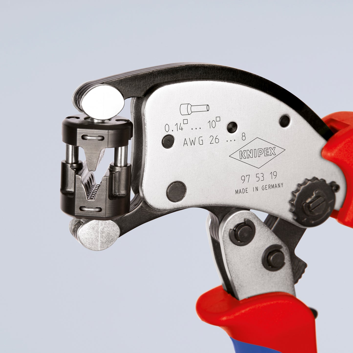 Knipex 97 53 19 Twistor® T Self-Adjusting Crimping Pliers For Wire Ferrules - image 9