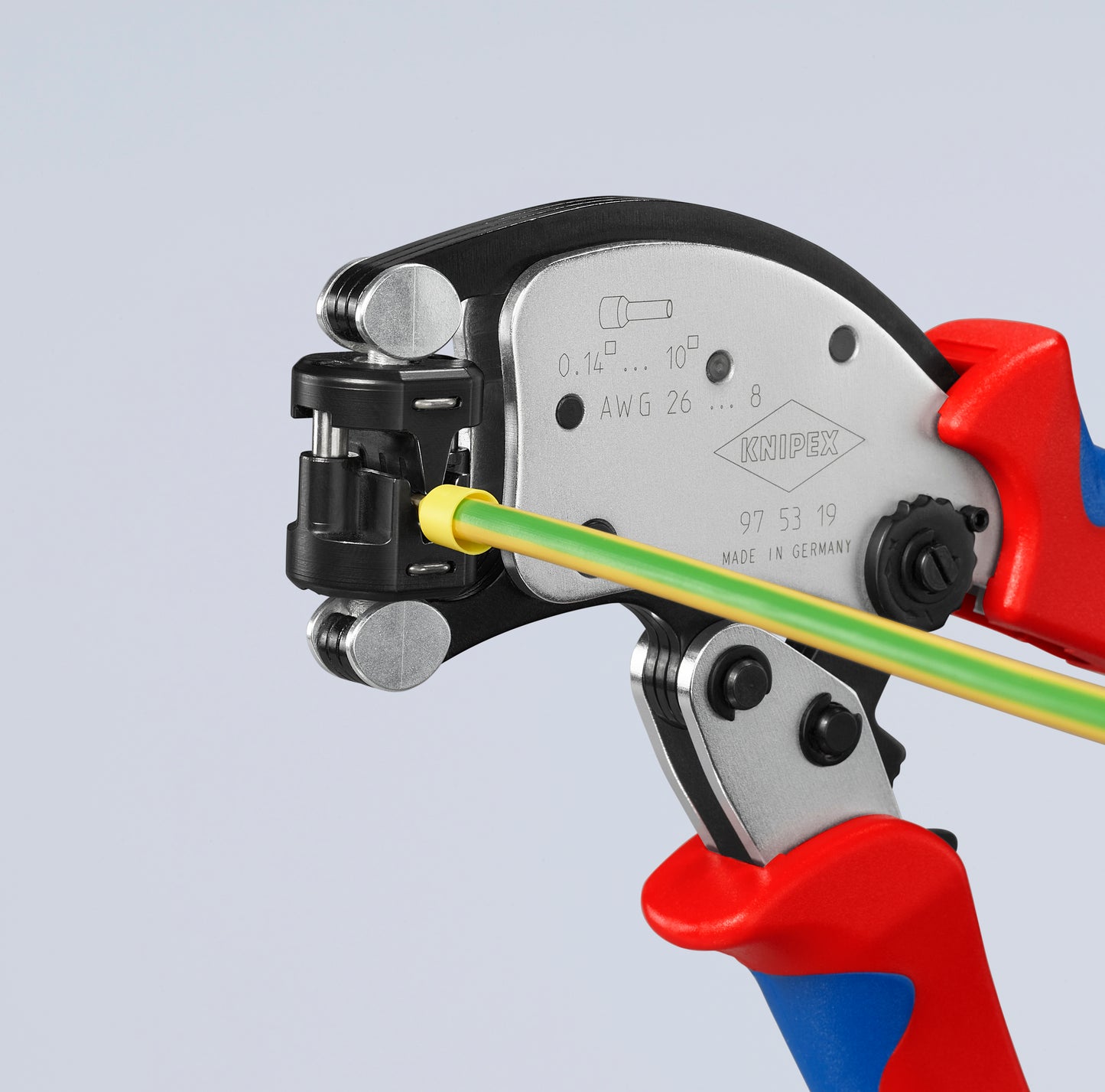 Knipex 97 53 19 Twistor® T Self-Adjusting Crimping Pliers For Wire Ferrules - image 11
