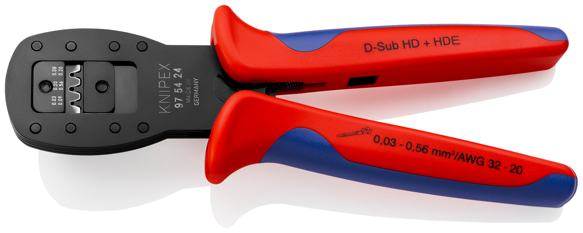 Knipex 97 54 24 Crimping Pliers for Micro Plugs - image 2