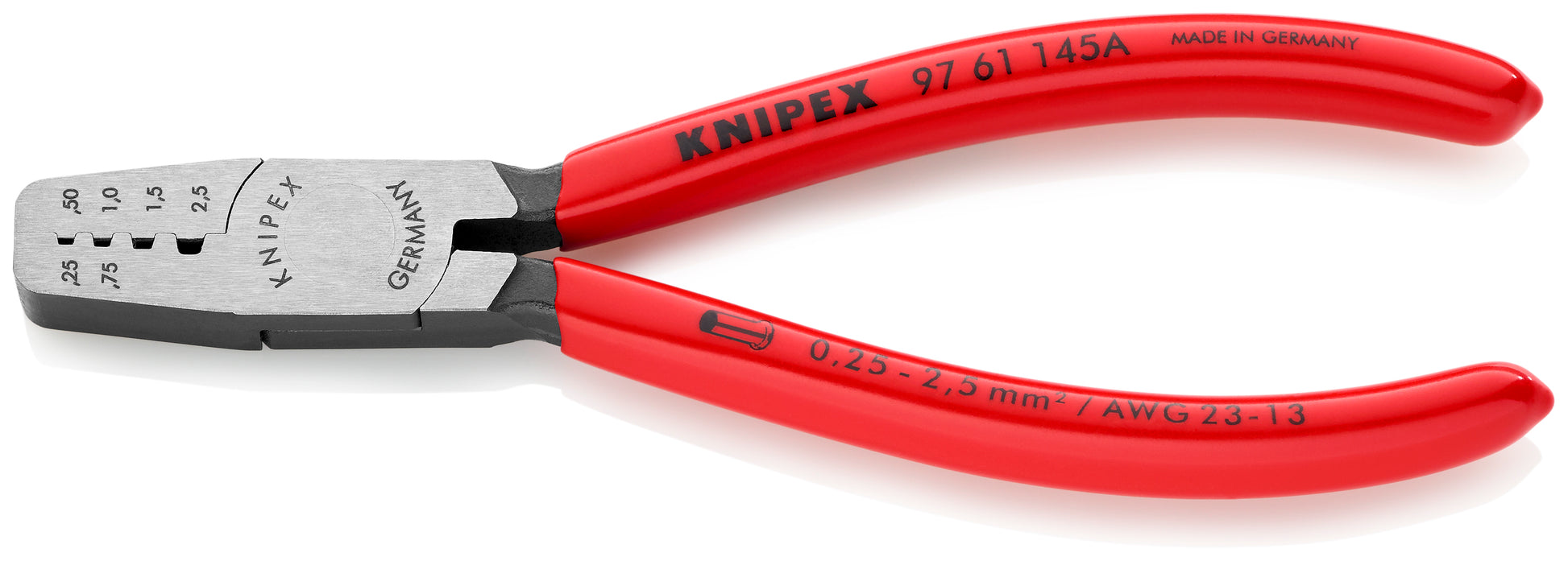 Knipex 97 61 145 A Crimping Pliers for Wire Ferrules - image 2