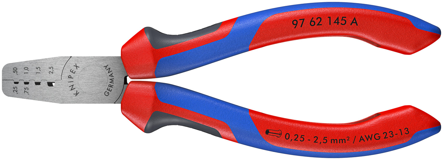 Knipex 97 62 145 A Crimping Pliers for Wire Ferrules - KNIPEX Tools