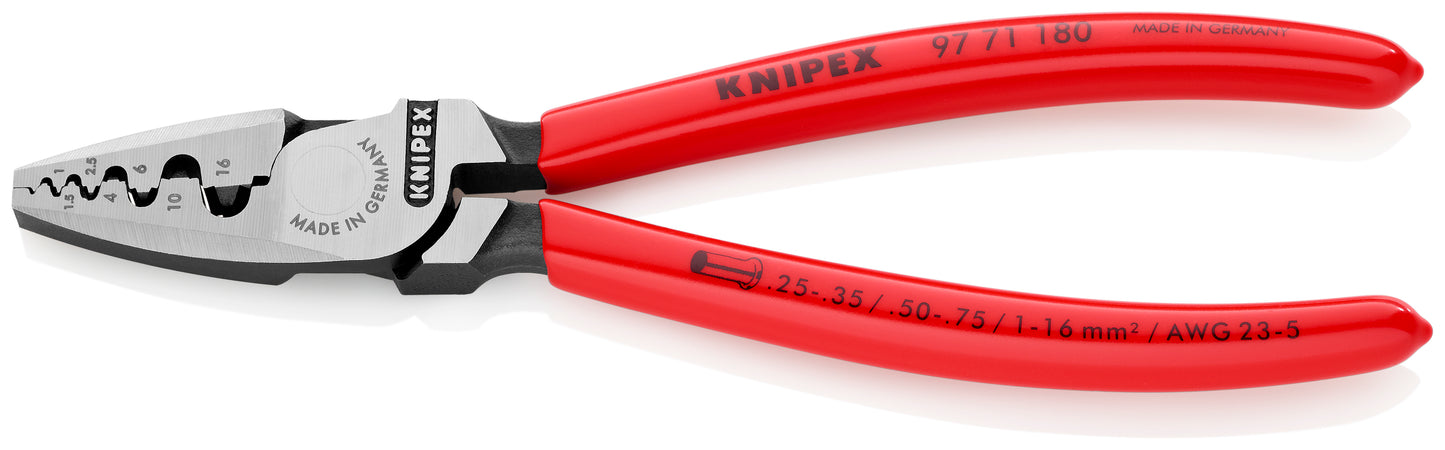 Knipex 97 71 180 Crimping Pliers for Wire Ferrules - image 2