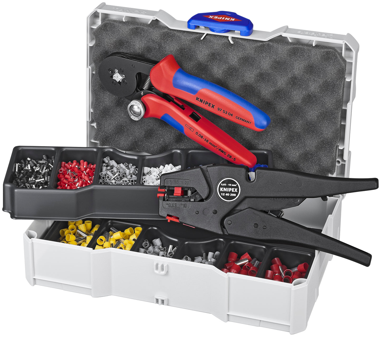 Knipex 97 90 10 Crimp Assortments - KNIPEX Tools