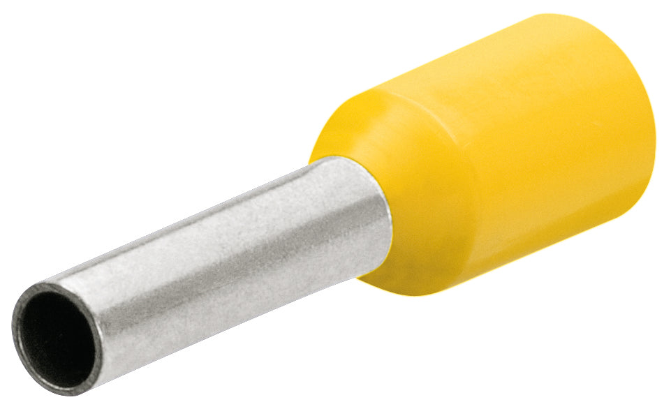 Knipex 97 99 356 10 AWG (6.0 mm²) Long Wire End Ferrule With Collar - KNIPEX Tools