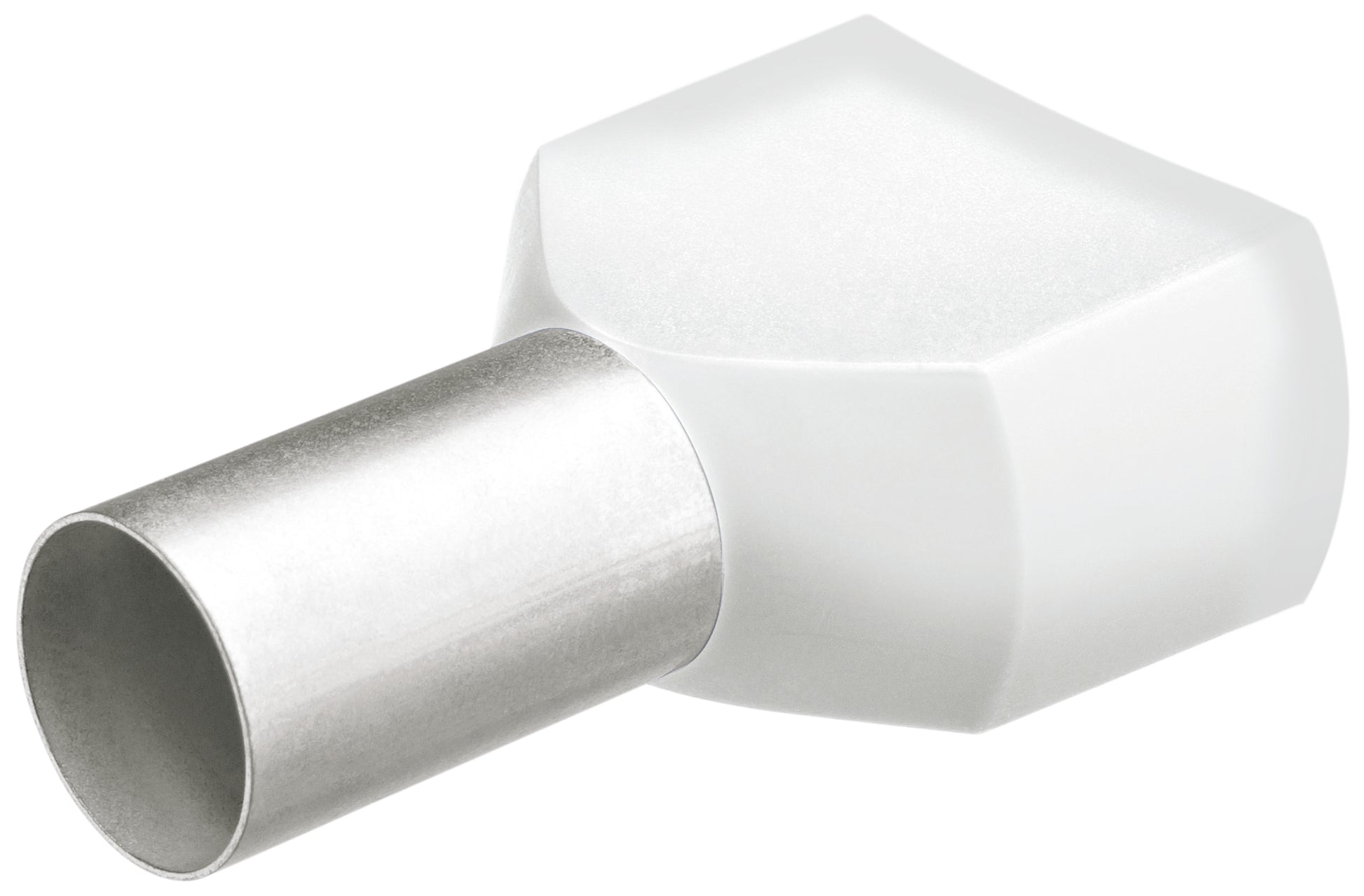Knipex 97 99 370 20 AWG (0.5 mm²) Twin Wire End Ferrule With Collar - KNIPEX Tools