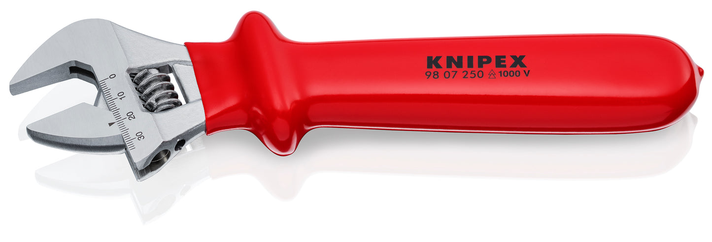 Knipex 98 07 250 Adjustable Wrench-1000V Insulated - image 3