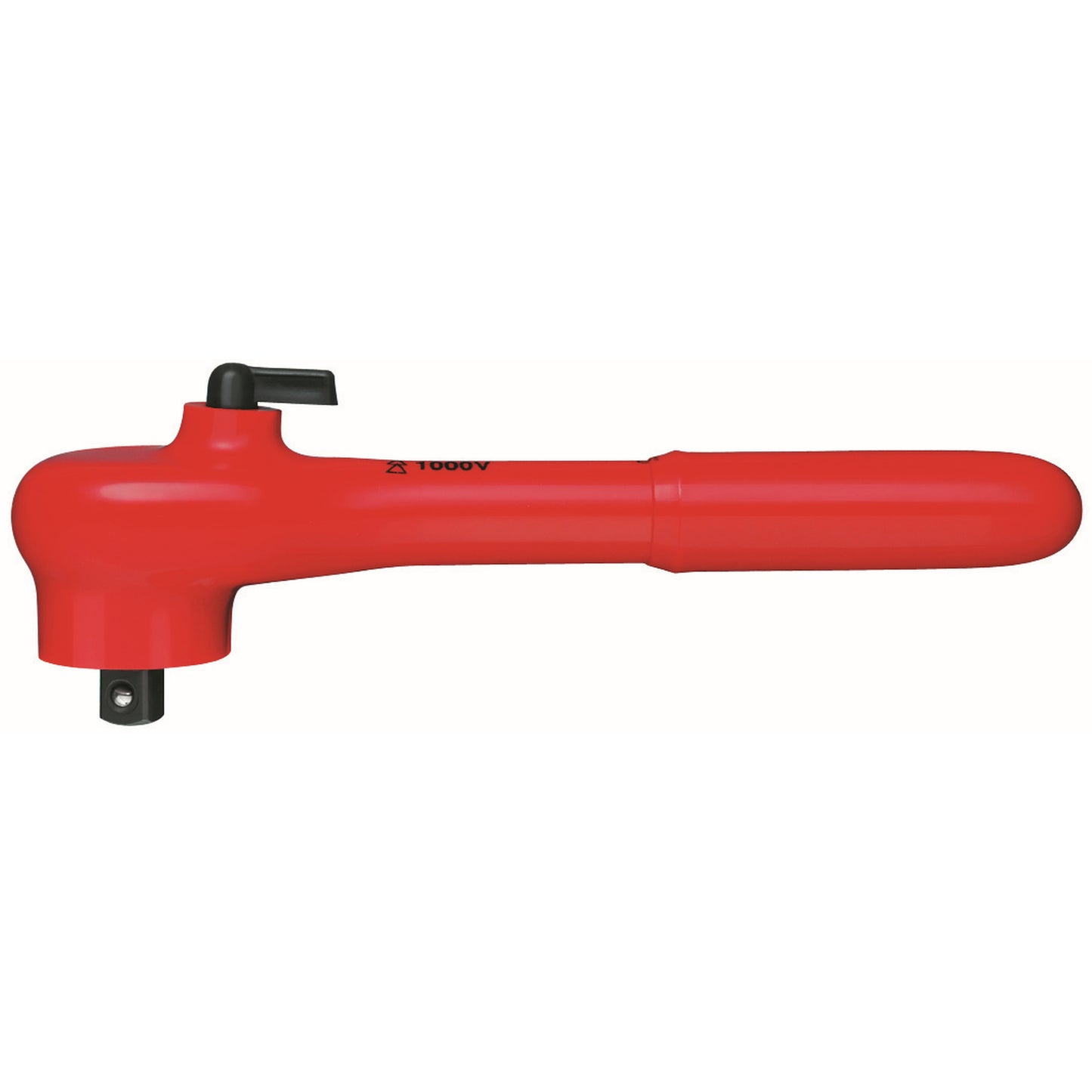 Knipex 98 31 Reversible Ratchet, 3/8" Drive-1000V Insulated - KNIPEX Tools
