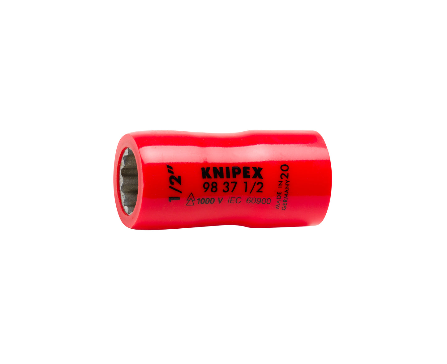 Knipex 98 37 1/2" Hex Socket, 3/8"-1000V Insulated 1/2" - KNIPEX Tools