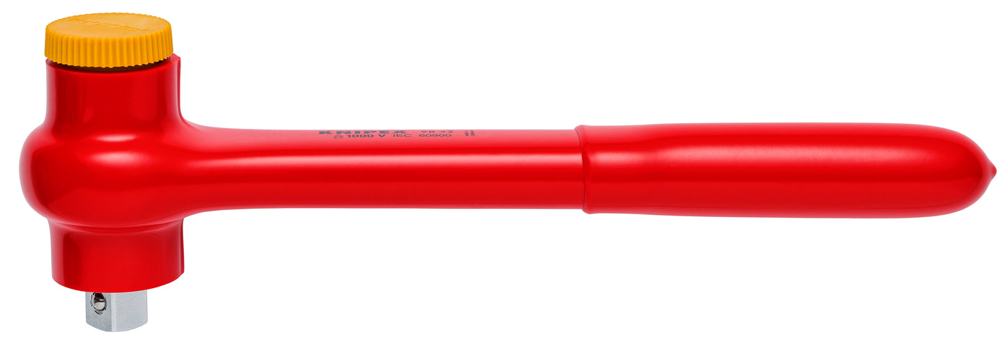 Knipex 98 42 Reversible Ratchet, 1/2" Drive-1000V Insulated - image 2