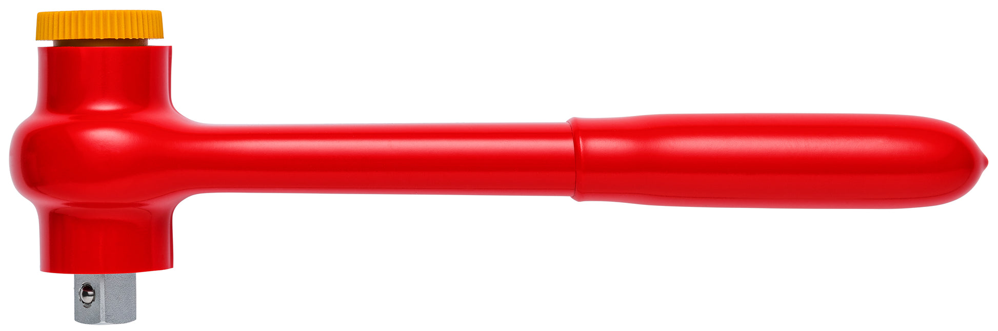 Knipex 98 42 Reversible Ratchet, 1/2" Drive-1000V Insulated - KNIPEX Tools