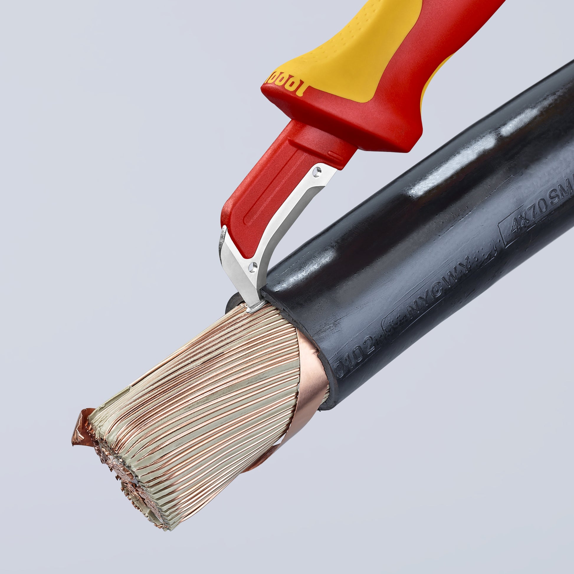 Knipex 98 55 Dismantling Knife-1000V Insulated - image 9