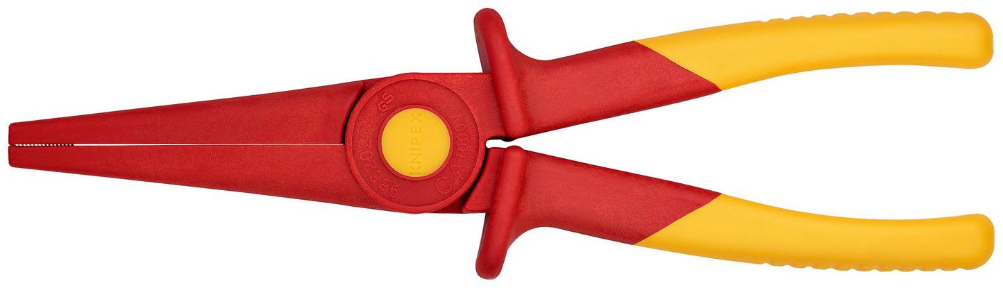 Knipex 98 62 02 Long Nose Plastic Pliers-1000V Insulated - KNIPEX Tools