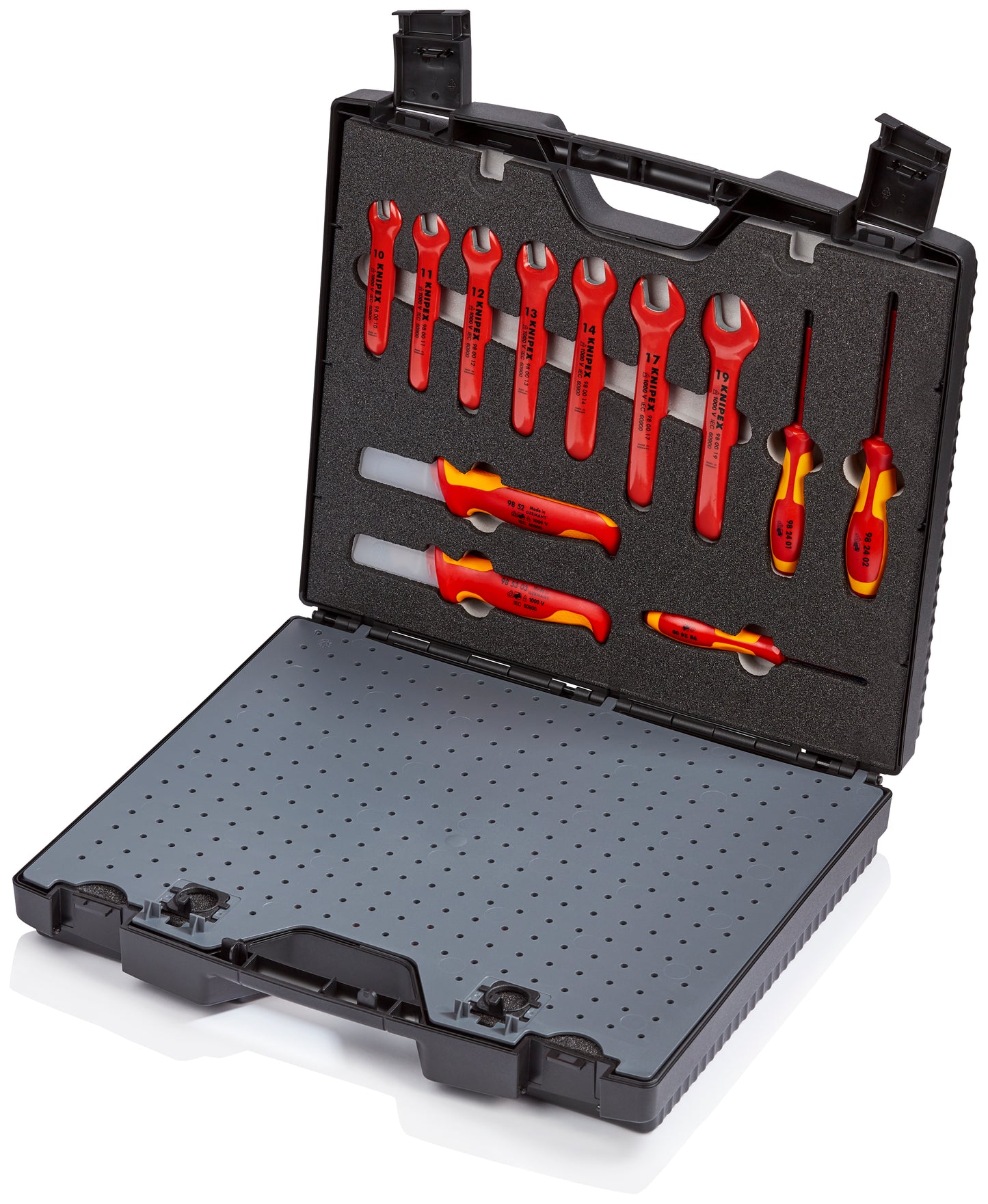 Knipex 98 99 12 26 Pc Standard Tool Kit, 1000V Insulated - image 3