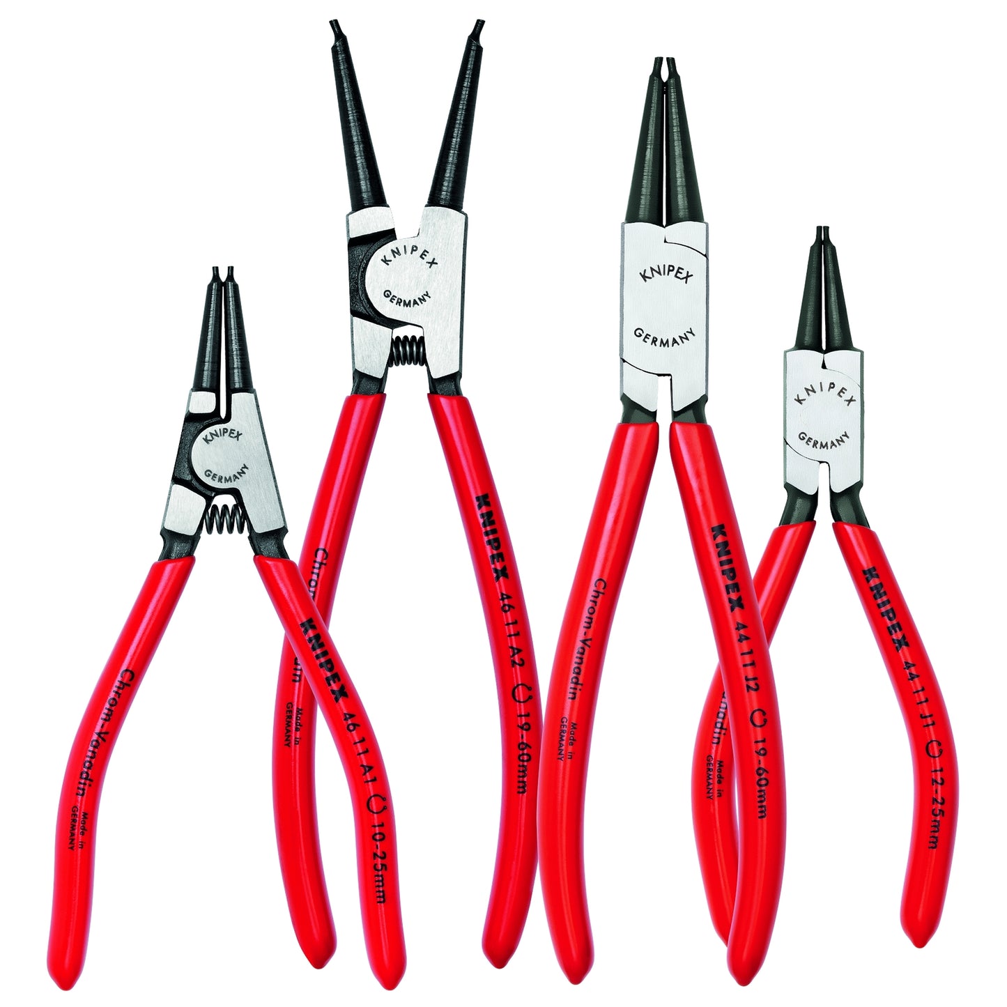 Knipex 9K 00 19 51 US 4 Pc Circlip Set In Pouch - image 2