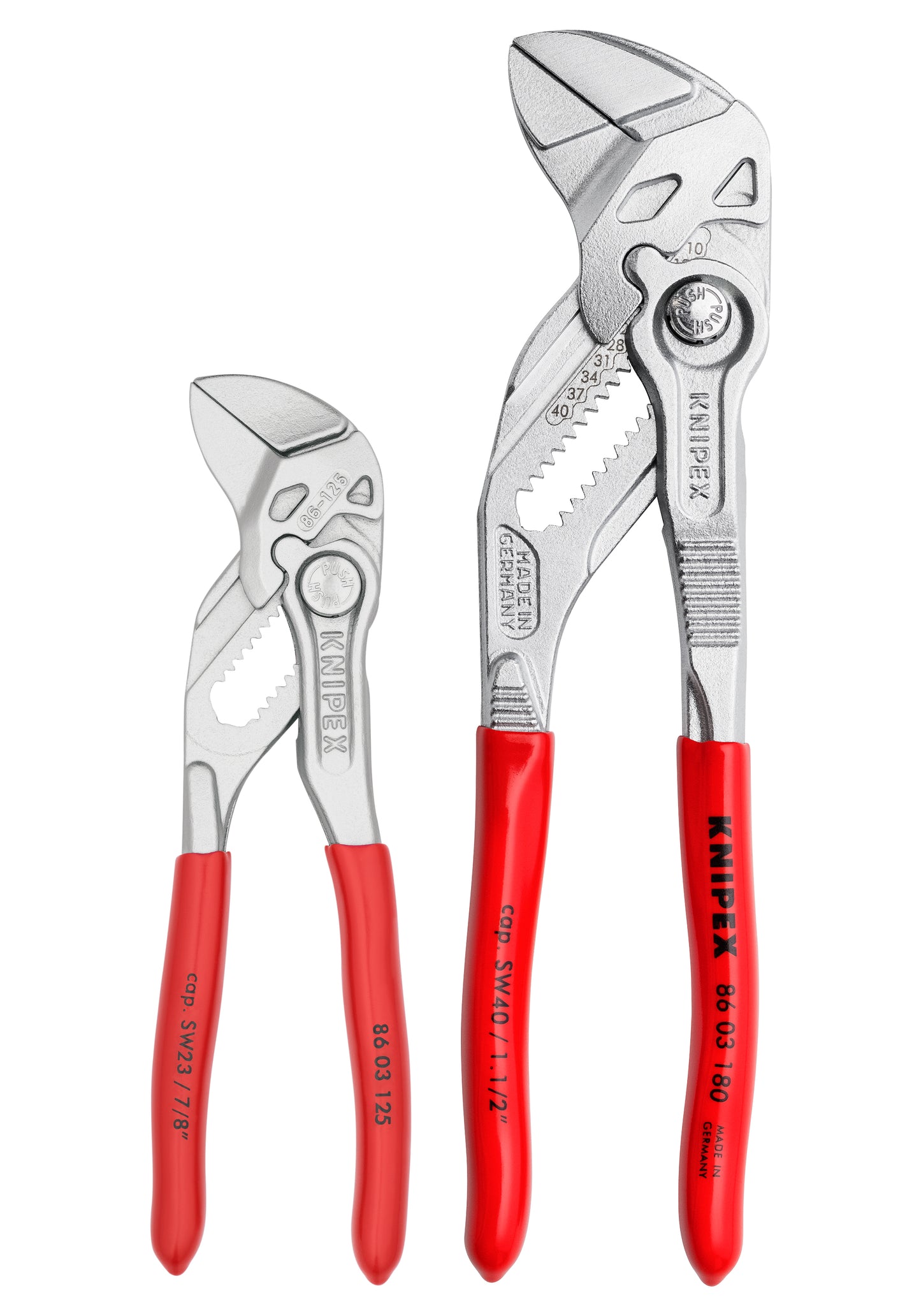 Knipex 9K 00 80 121 US 2 Pc Mini Pliers Wrench Set - KNIPEX Tools