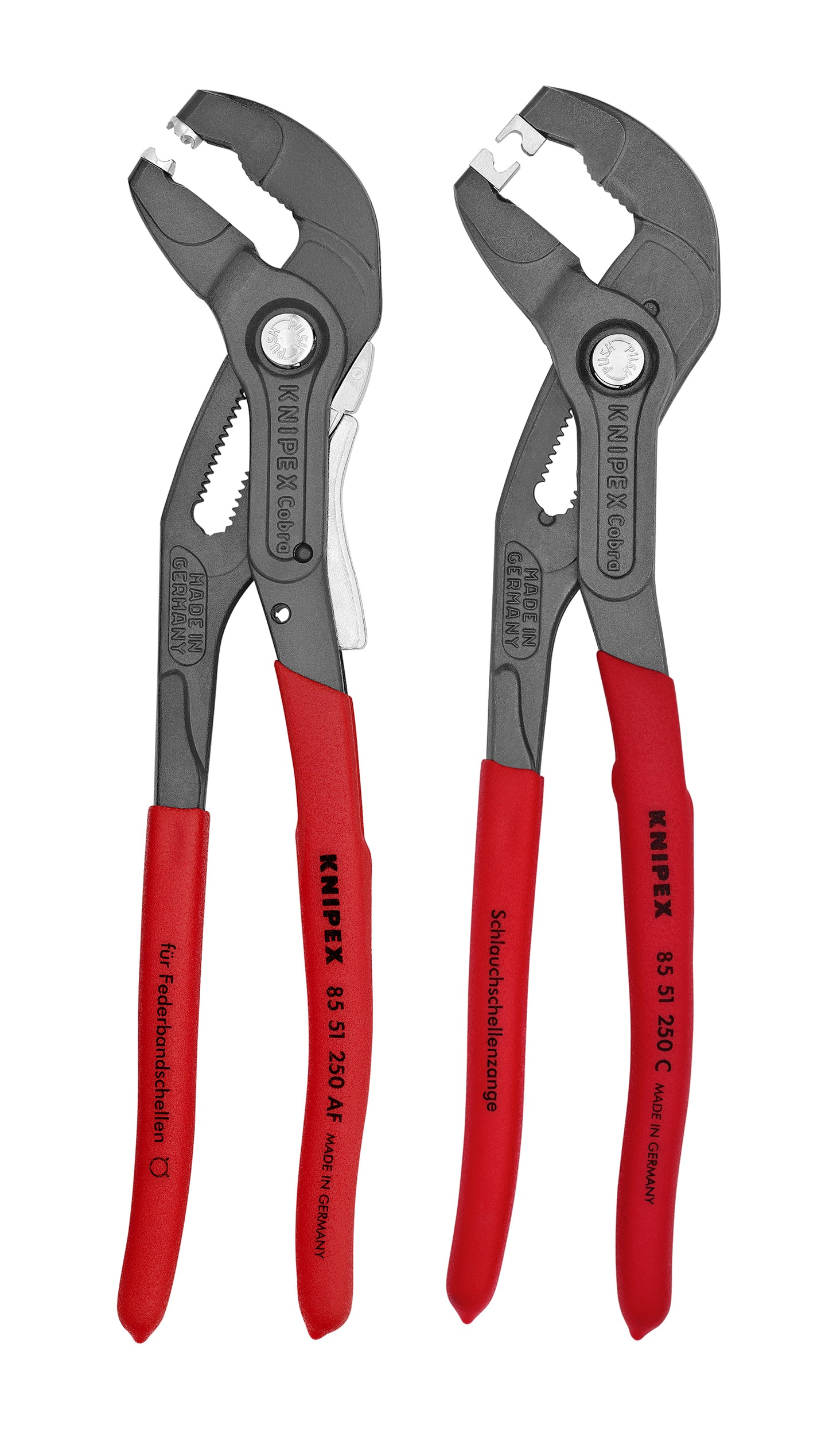 Knipex 9K 00 80 135 US 2 Pc Hose Clamp and Click Clamp Set - KNIPEX Tools