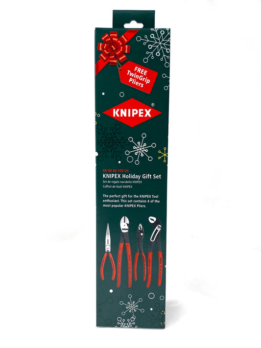 Knipex 9K 00 80 165 US Christmas Promo Set with FREE TwinGrip!