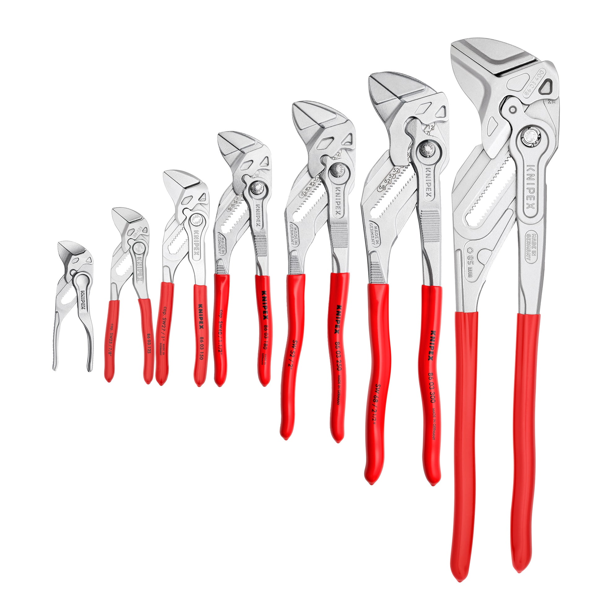 Knipex 9K 00 80 167 US 7 Pc Pliers Wrench Set - KNIPEX Tools