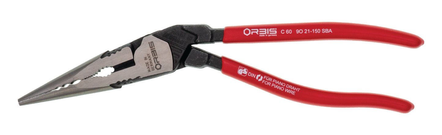 Knipex 9O 21-150 Long Nose 25° Angled Pliers - KNIPEX Tools