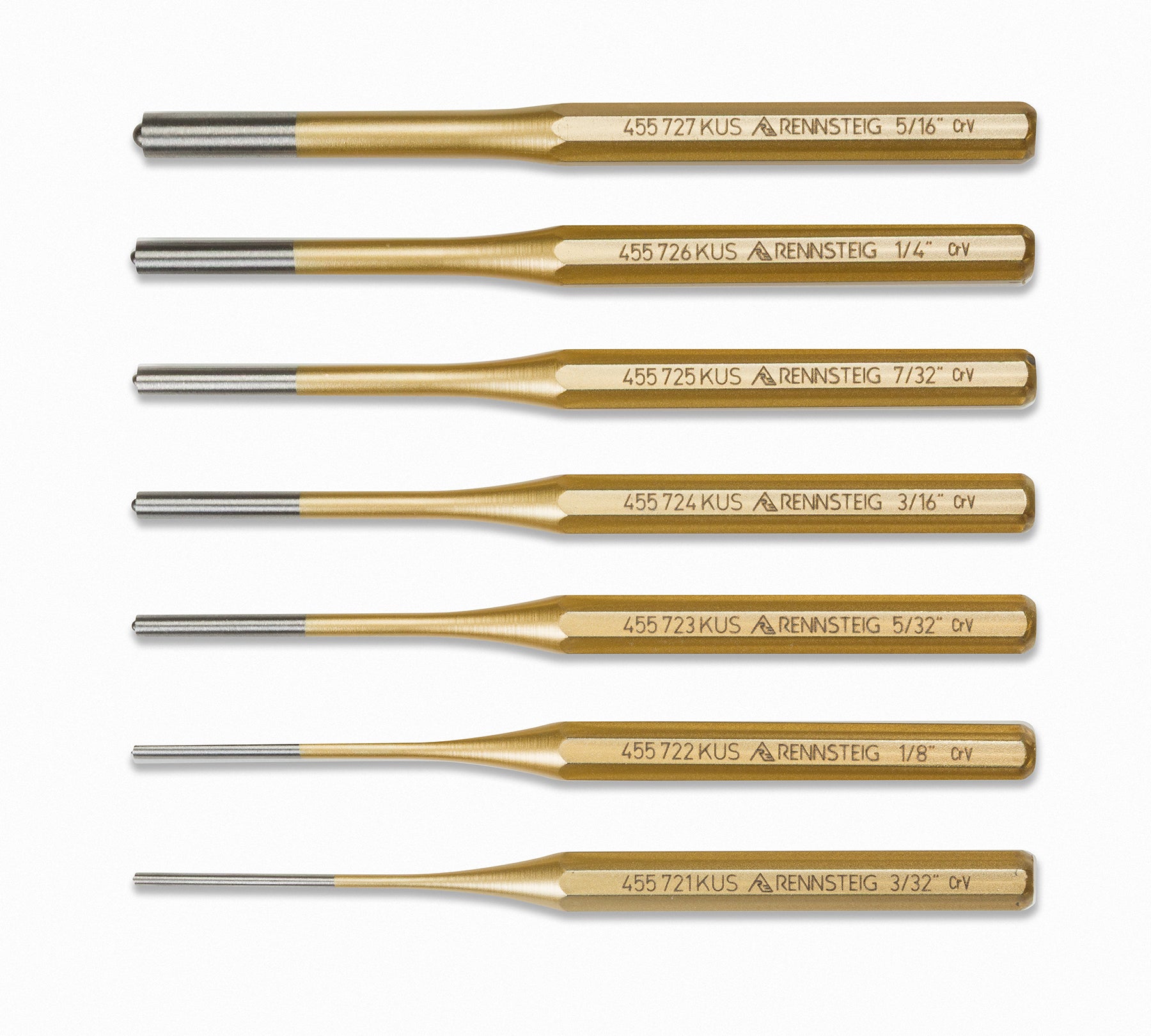 Knipex 9R 455 007 7 Pc Roll Pin Punch Set - image 2