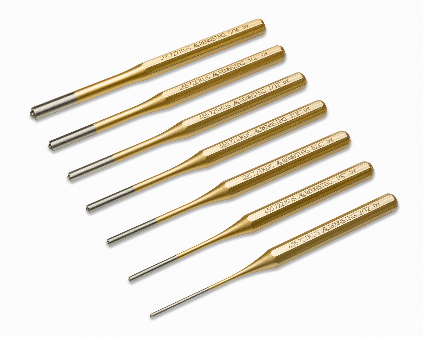 Knipex 9R 455 007 7 Pc Roll Pin Punch Set - image 3