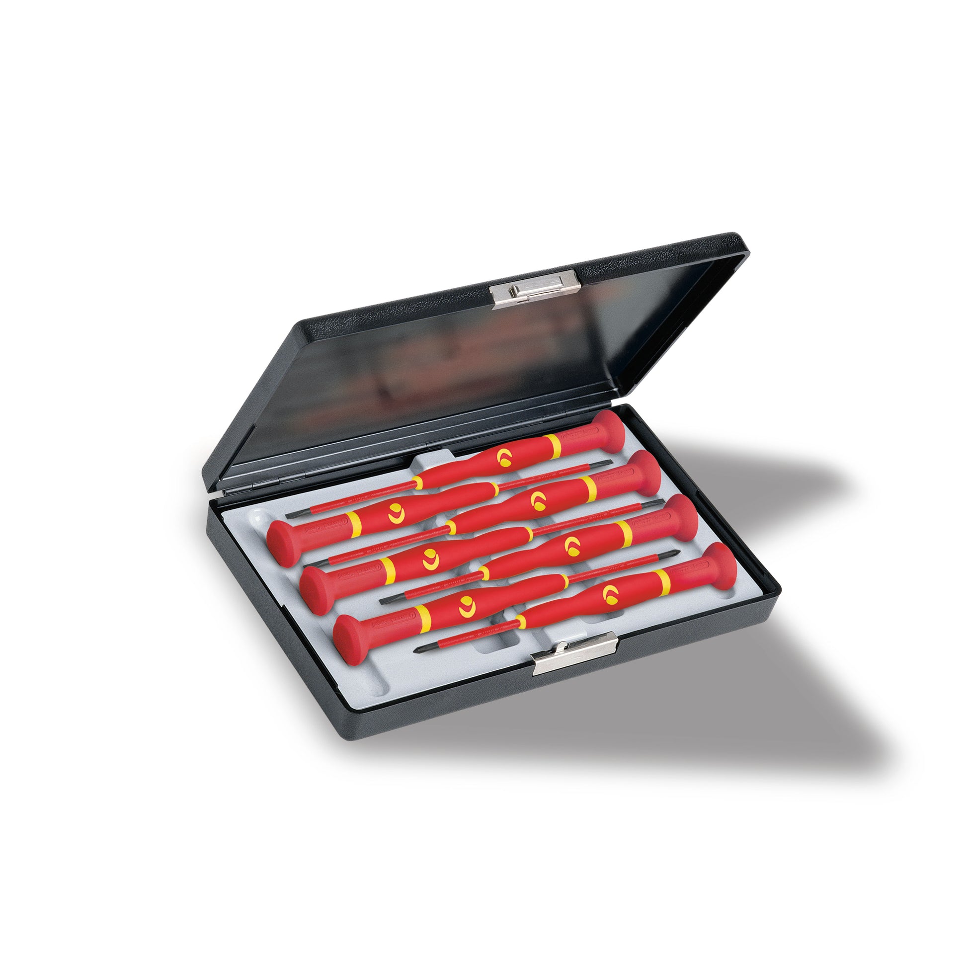 Knipex 9T 89367 PRO WITTRON VDE 1000V Insulated 7 Pc Set: 4 Slotted, 2 Phillips in Case - KNIPEX Tools