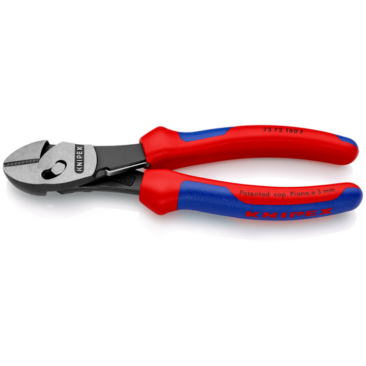 Knipex 73 72 180 F Twin Force High Performance Diagonal Cutters With opening spring