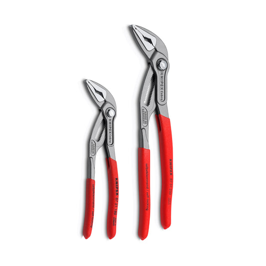 New Updated Knipex Cobra® ES Water Pump Pliers 2 PC Set