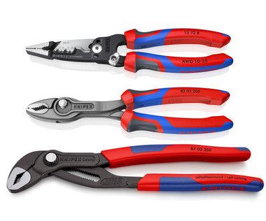 KnipeXtend 3 Pc Plier Set Popular Electricians Kit Comfort Handles