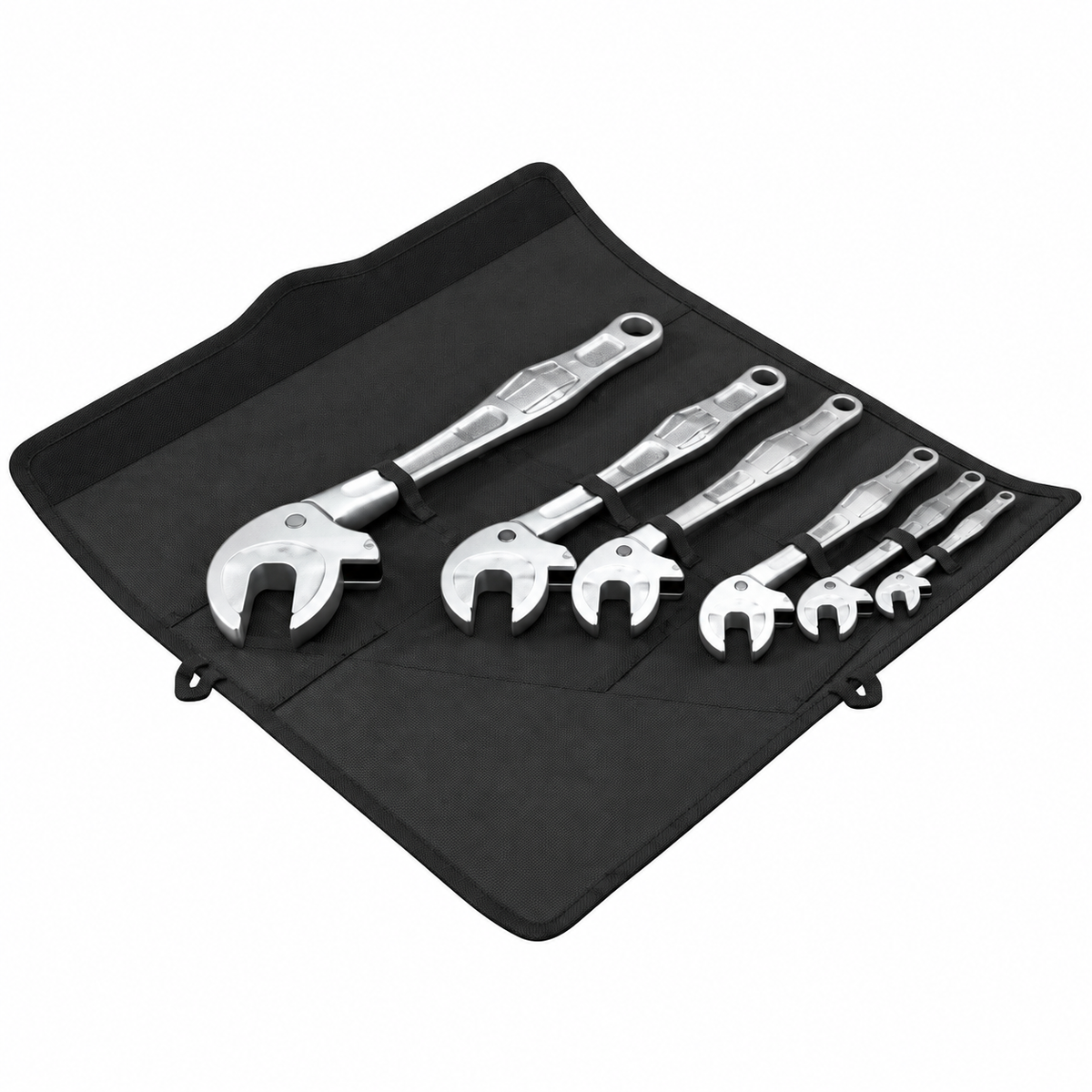 Wera 05020111001 6004 JOKER 6 SET 1 SELF-SETTING SPANNER SET, 6 PIECES
