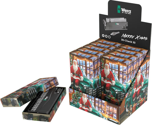 Wera 05135824001 COUNTER DISPLAY BIT-CHECK 30 CHRISTMAS 2026