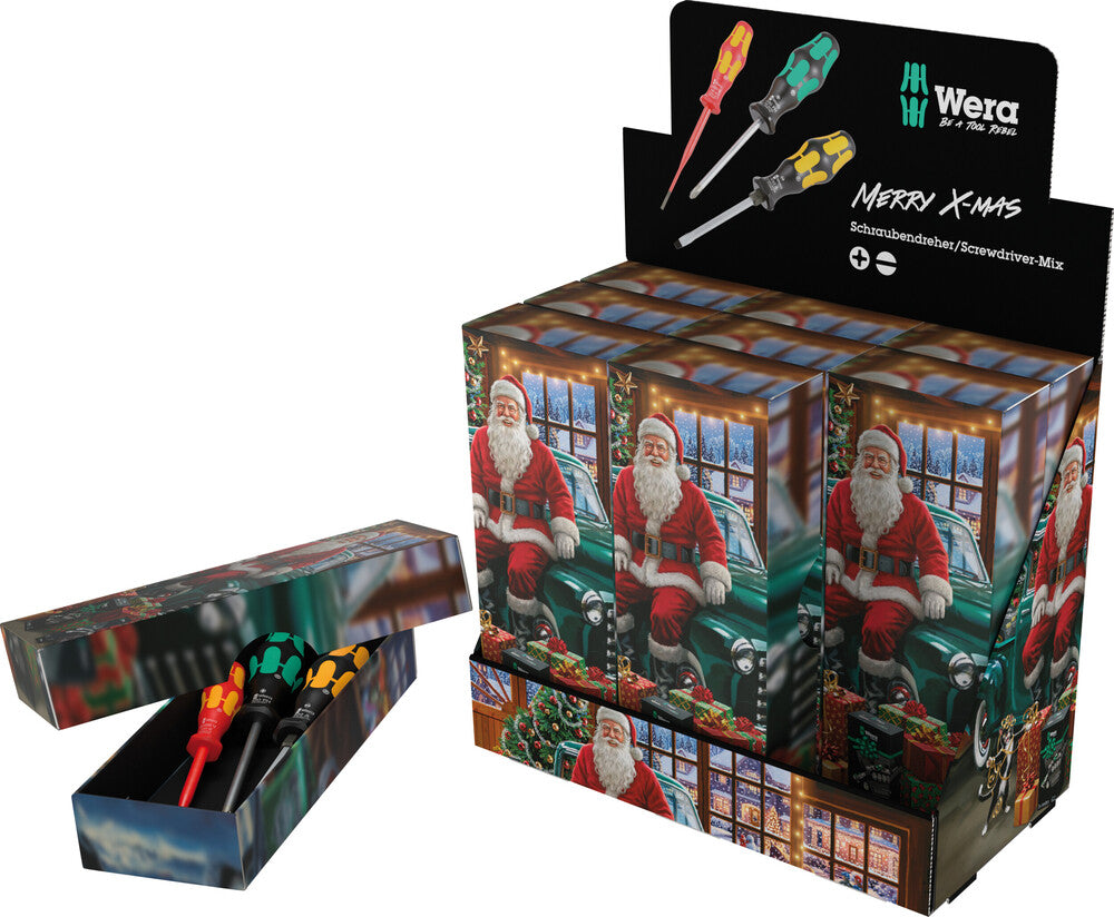 Wera 05135826001 SCREWDRIVER MIX CHRISTMAS 2026