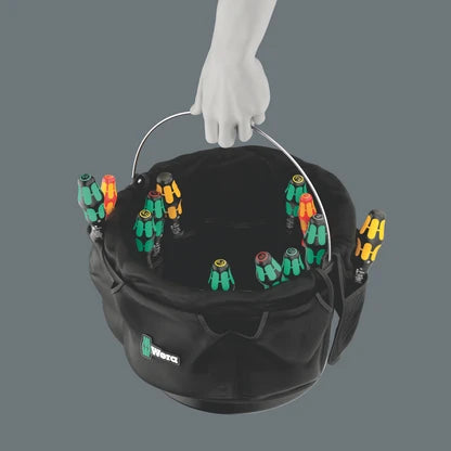 Wera 05105100001 9559 TOOL BUCKET ORGANIZER SCREWDRIVER SET 1, 13 PIECES - official Wera feature image 2