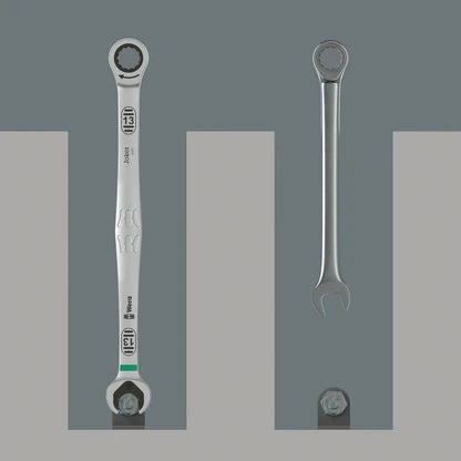 Wera 05020382001 6007 JOKER 11 SET 1 RATCHETING COMBINATION SPANNER SET, 11 PIECES - image 2