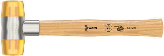 WERA 05000030001 100 GR. 6/50 SOFT-FACED HAMMER, Discontinued, available while supplies last!
