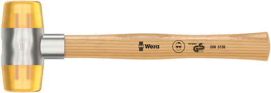 WERA 05000035001 100 GR. 7/60 SOFT-FACED HAMMER, Discontinued, available while supplies last!