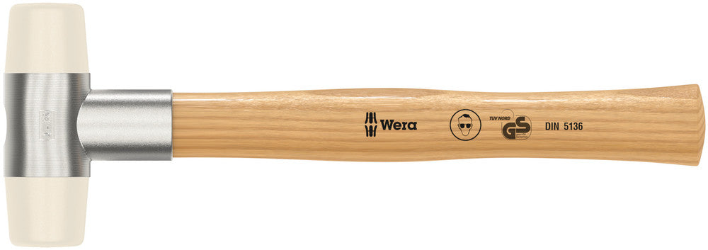 WERA 05000320001 101 GR. 4/35 SOFT-FACED HAMMER, Discontinued, available while supplies last!
