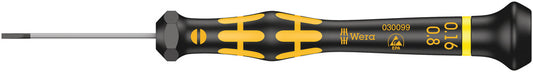 WERA 05030099001 1578 A ESD KRAFTFORM MICRO SCREWDRIVER; 0,16 X 0,8 X 40MM