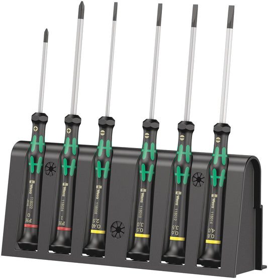 WERA 05118152001 2035/6 B RACK SCREWDRIVER SET