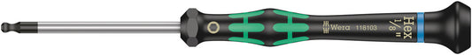 WERA 05118103001 2052 1/8" X 60 MM BALL HEAD SCREWDRIVER