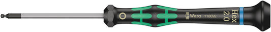 WERA 05118092001 2052 2.0 X 60 MM BALL HEAD SCREWDRIVER