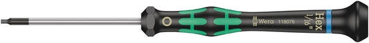 WERA 05118076001 2054 1/16" X 60 MM S/DRIVER FOR HEX SCREWS