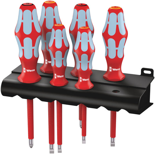 WERA 05022745001 3160I/3165I/6 VDE-INSULATED SCREWDRIVER SET