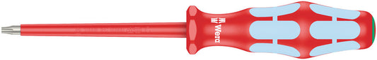 WERA 05022762001 3167 I TORX 10 X 80 MM VDE INSULATED SCREWDRIVER FOR TXSCREWS, STAINLESS