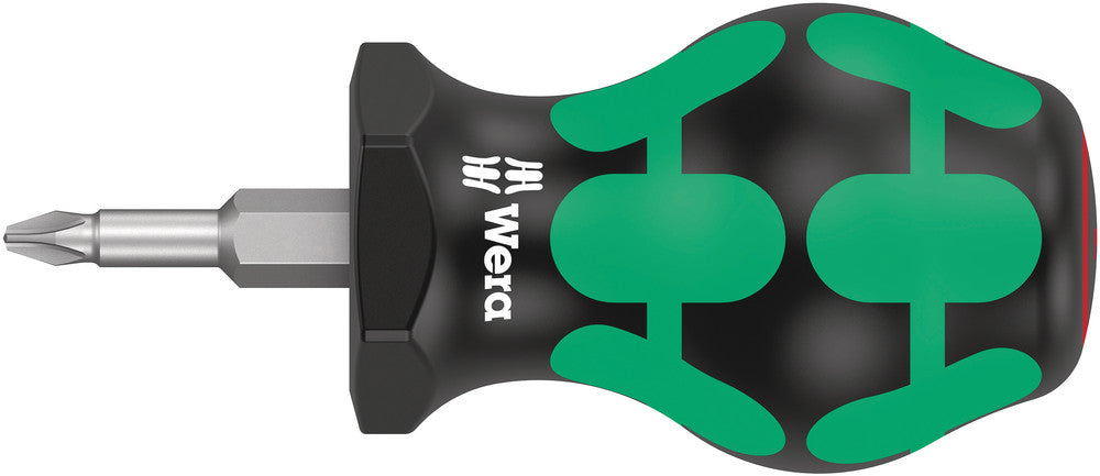 WERA 05008850001 350 STUBBY PH 1 X 79 MM STUBBY SCREWDRIVER FOR PHILLIPS SCREWS