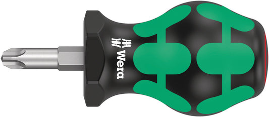 WERA 05008852001 350 STUBBY PH 3 X 79 MM STUBBY SCREWDRIVER FOR PHILLIPS SCREWS