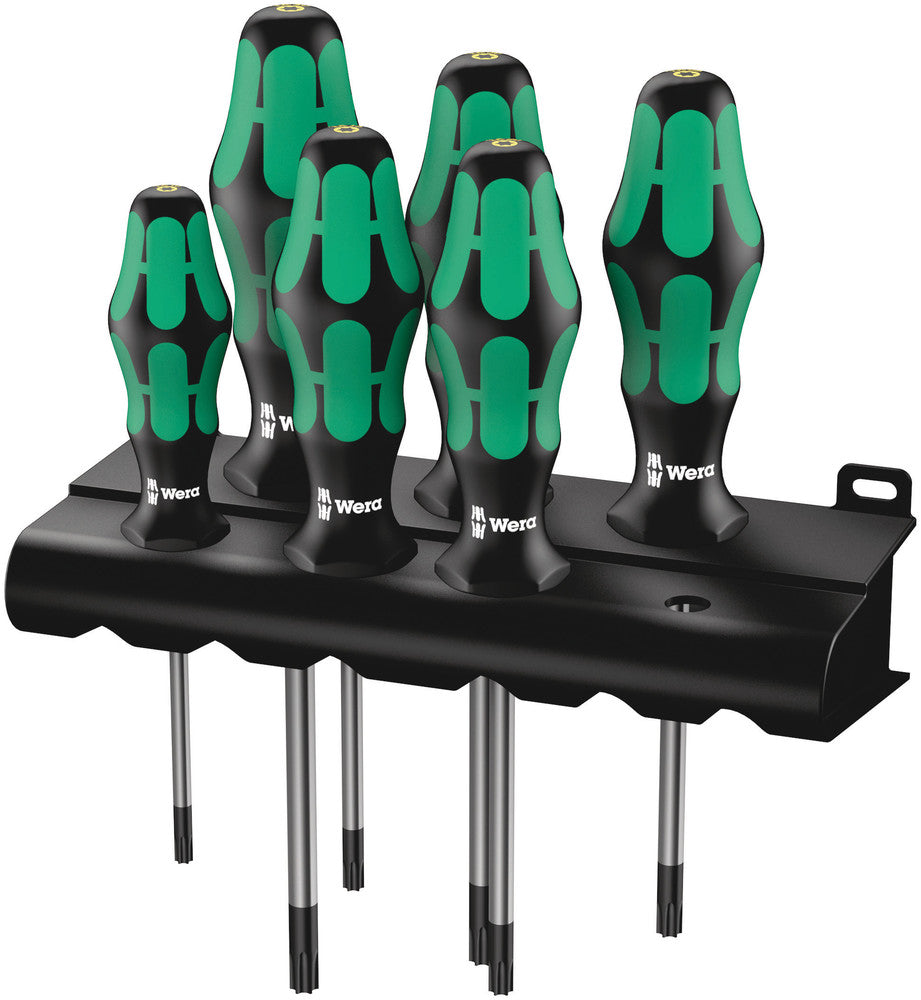 WERA 05138250001 367/6 BO TORX DRIVER SET S/DRIVERS FOR RESIS-TORX-SCREWS
