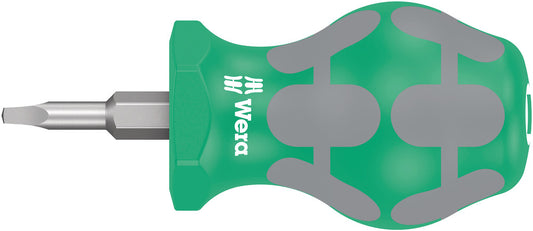 WERA 05008863001 368 STUBBY; SQUARE # 1 STUBBY SCREWDRIVER FOR SQUARE SCREWS